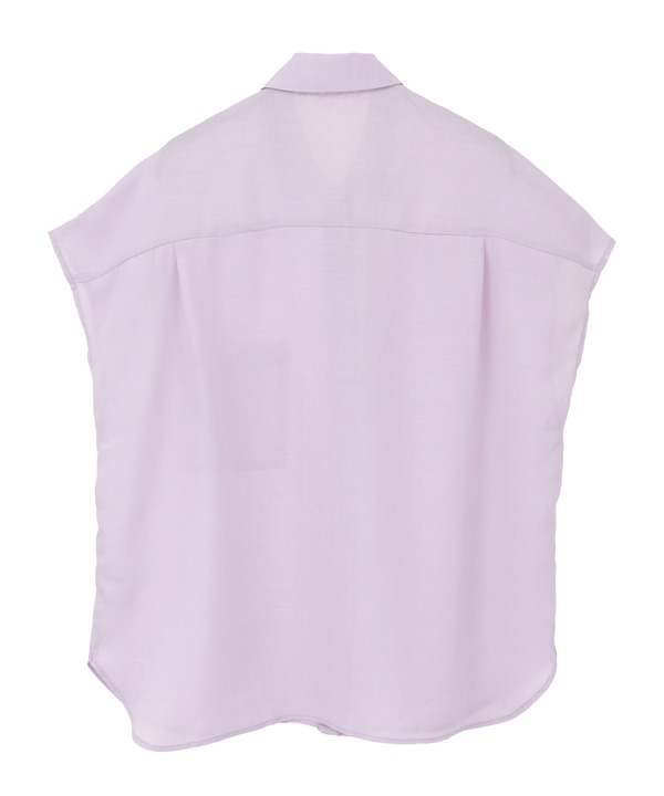 SHEER FRENCH SLEEVE SHIRT 詳細画像 1