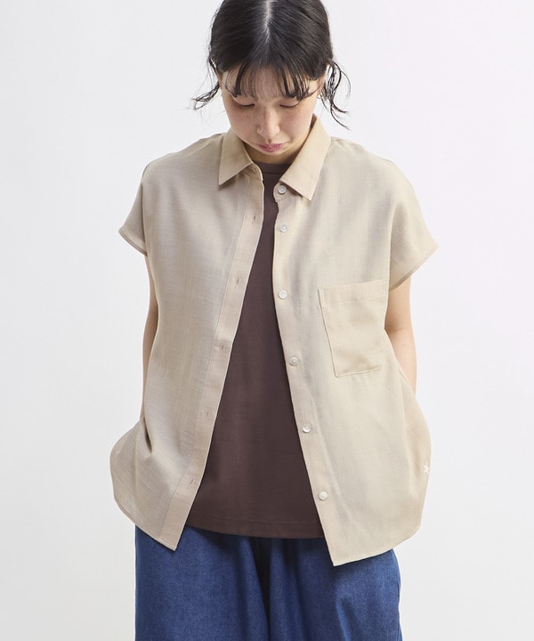 SHEER FRENCH SLEEVE SHIRT 詳細画像 11