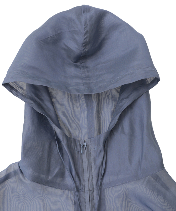 SHEER LIGHT ZIP HOODIE 詳細画像 10
