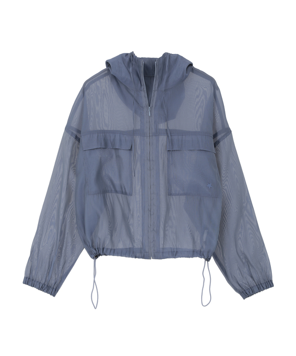 SHEER LIGHT ZIP HOODIE 詳細画像 16