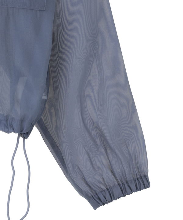 SHEER LIGHT ZIP HOODIE 詳細画像 9