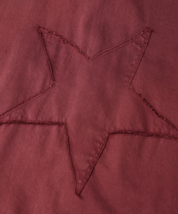 ACID WASH STAR★ PATCH OVER SHIRT 詳細画像 12