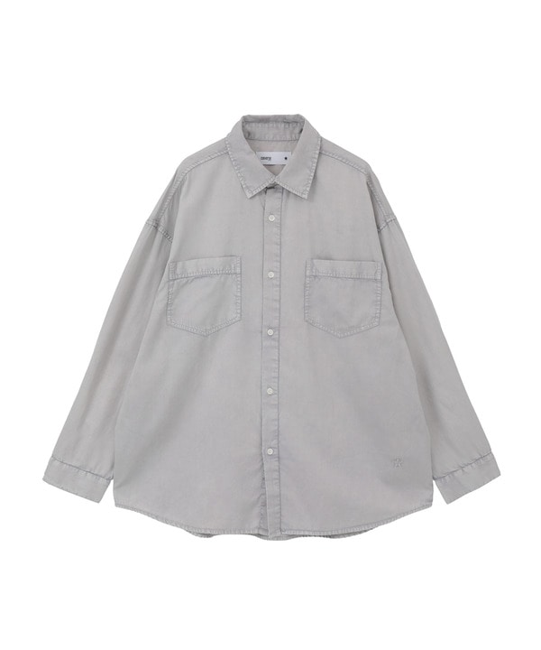 ACID WASH STAR★ PATCH OVER SHIRT 詳細画像 16