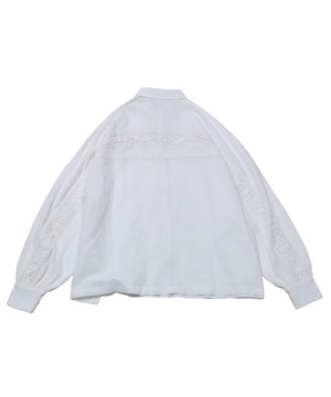 STAR★ LACE OVERSIZED SHIRT