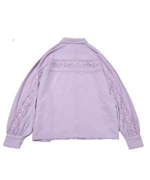 STAR★ LACE OVERSIZED SHIRT