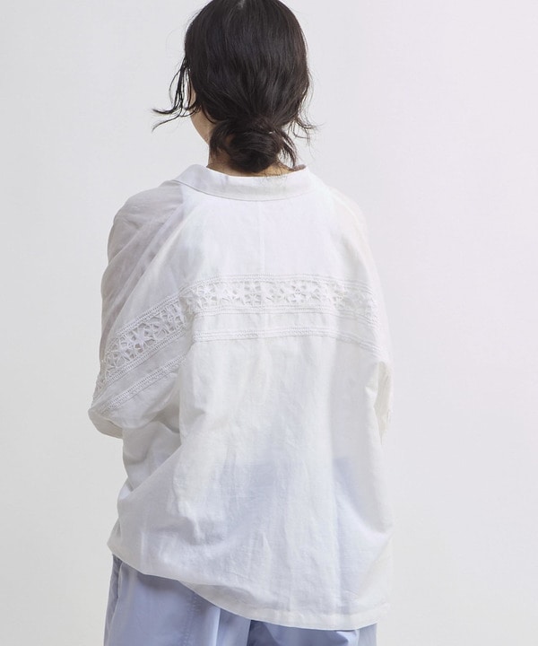 STAR★ LACE OVERSIZED SHIRT 詳細画像 16