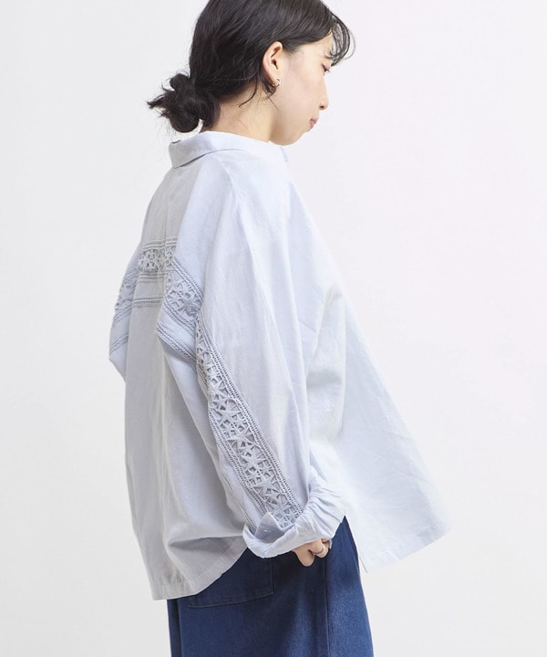 STAR★ LACE OVERSIZED SHIRT 詳細画像 20