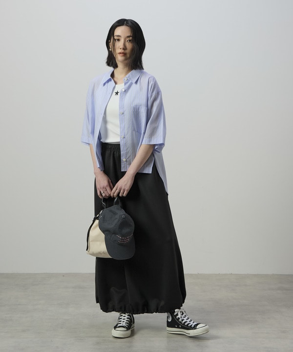 SHEER STRIPE OVER SHIRT 詳細画像 28