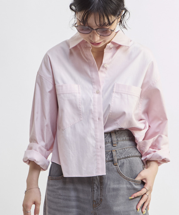 BACK STAR★ OXFORD SHORT SHIRT 詳細画像 2