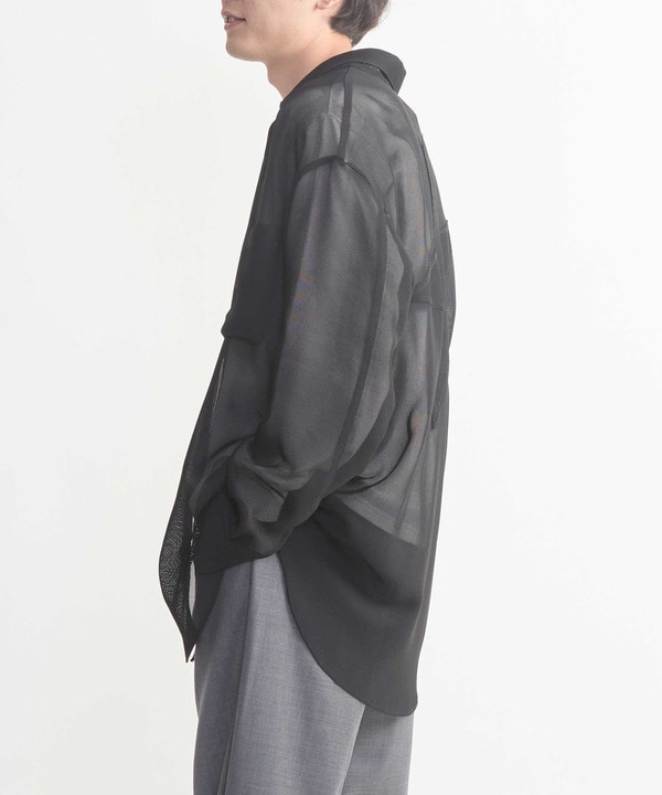 BACK STAR SHEER SHIRT 詳細画像 33
