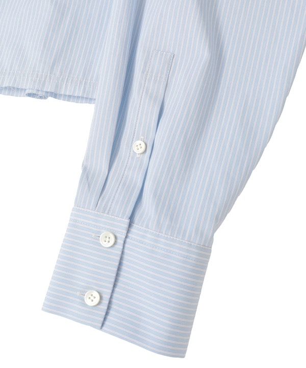 【HL】DETACHABLE TIE CROPPED SHIRT 詳細画像 13