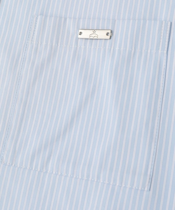 【HL】DETACHABLE TIE CROPPED SHIRT 詳細画像 15