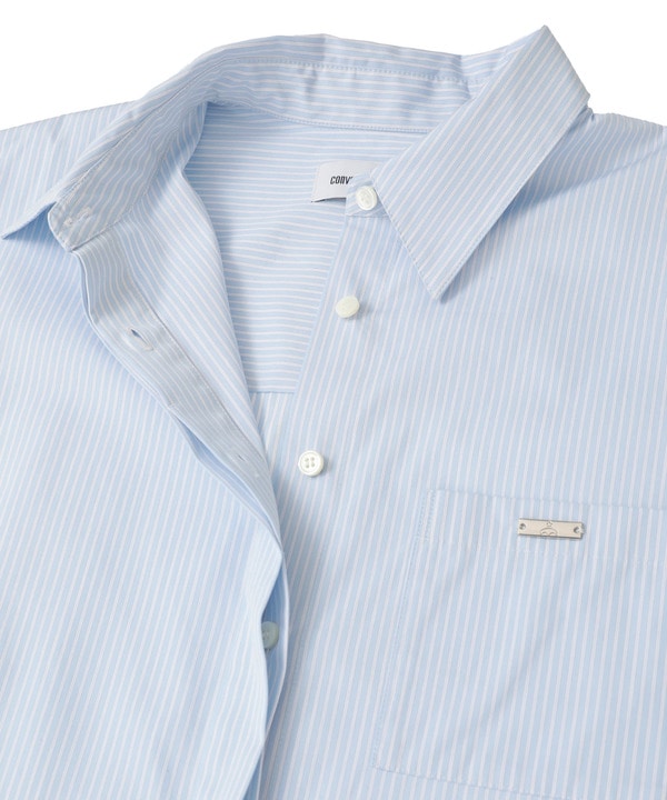 【HL】DETACHABLE TIE CROPPED SHIRT 詳細画像 16