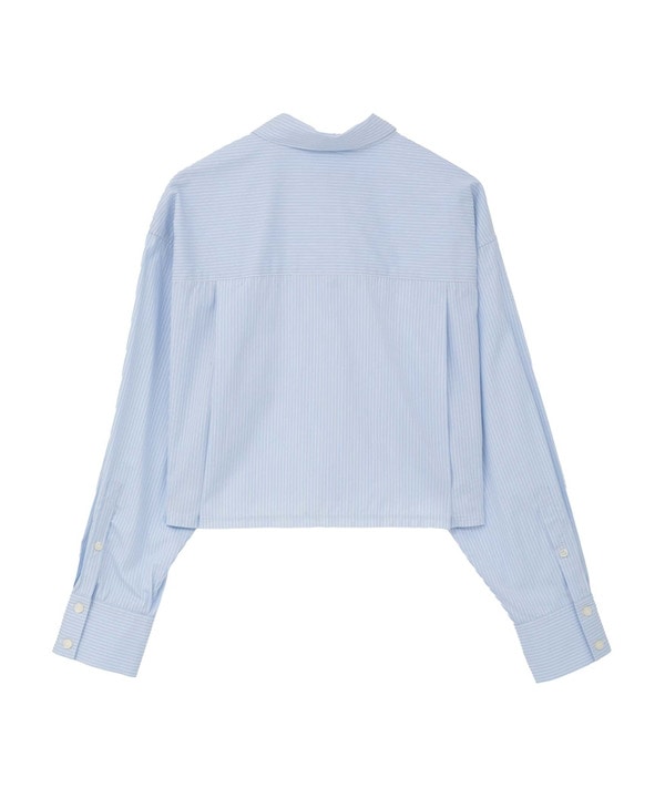 【HL】DETACHABLE TIE CROPPED SHIRT 詳細画像 22