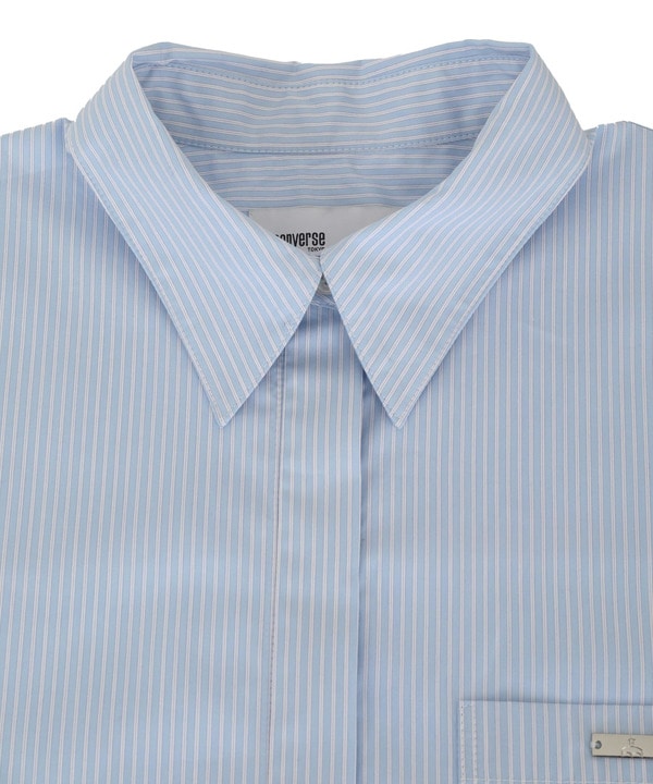 【HL】DETACHABLE TIE CROPPED SHIRT 詳細画像 23