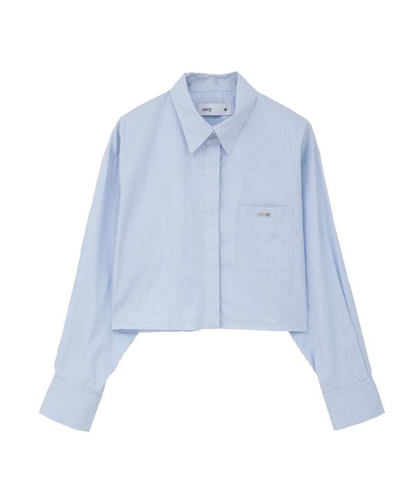 【HL】DETACHABLE TIE CROPPED SHIRT 詳細画像 30