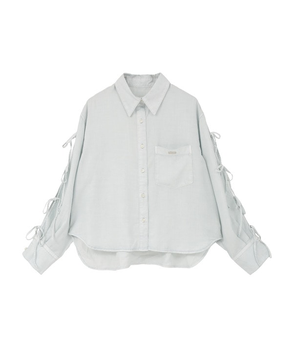 HL LACE-UP SLEEVE SHIRT 詳細画像 4