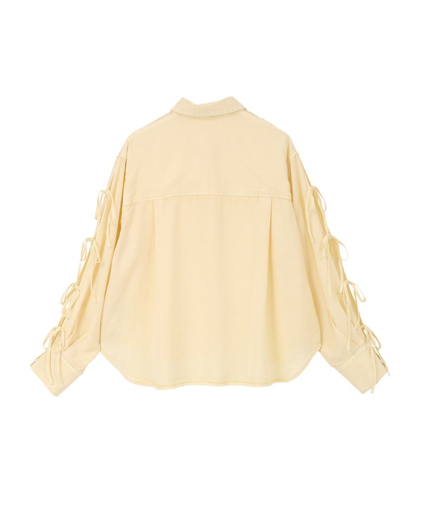 HL LACE-UP SLEEVE SHIRT 詳細画像 6
