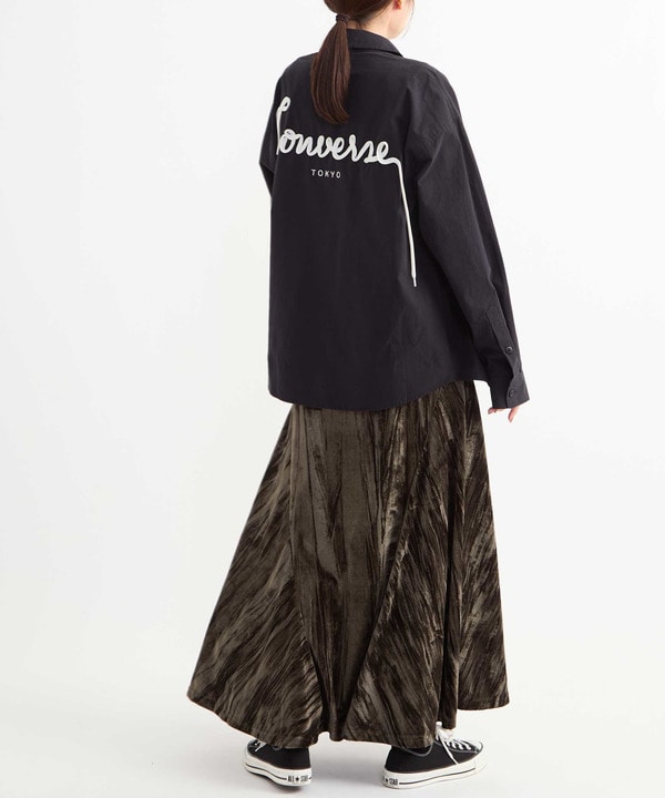 BACK SPINDLE LOGO TYPEWRITER SHIRT 詳細画像 4