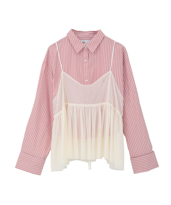 TULLE CAMISOLE AND BLOUSE 詳細画像 11