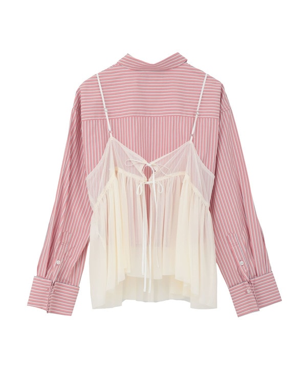 TULLE CAMISOLE AND BLOUSE 詳細画像 12