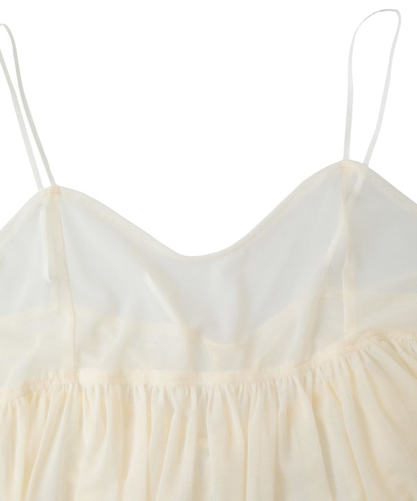 TULLE CAMISOLE AND BLOUSE 詳細画像 22