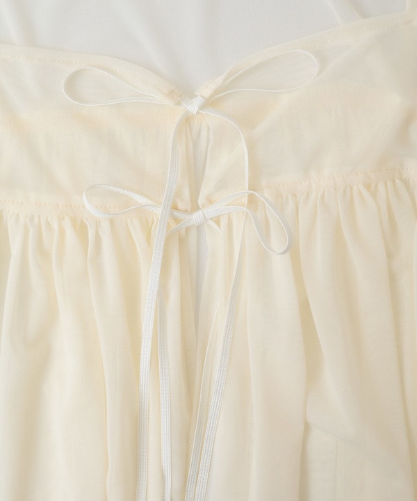 TULLE CAMISOLE AND BLOUSE 詳細画像 26