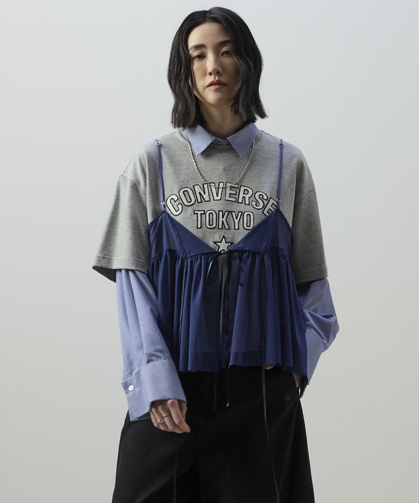 TULLE CAMISOLE AND BLOUSE 詳細画像 3