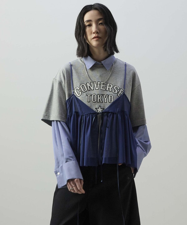 TULLE CAMISOLE AND BLOUSE 詳細画像 4