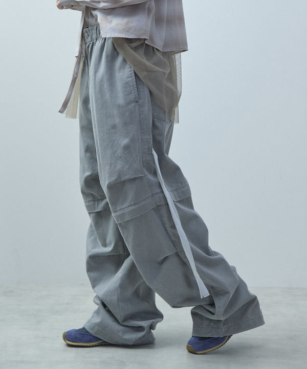TULLE DOCKING CHCK SHIRT 詳細画像 28