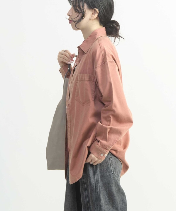 ACID WASH STAR★ PATCH OVER SHIRT 詳細画像 4