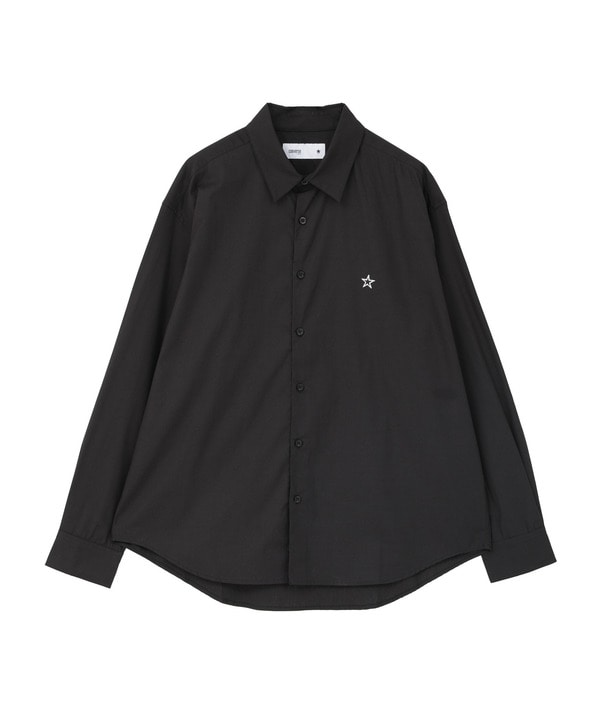 STAR★ ONEPOINT OVERSIZED SHIRT 詳細画像 ブラック 1