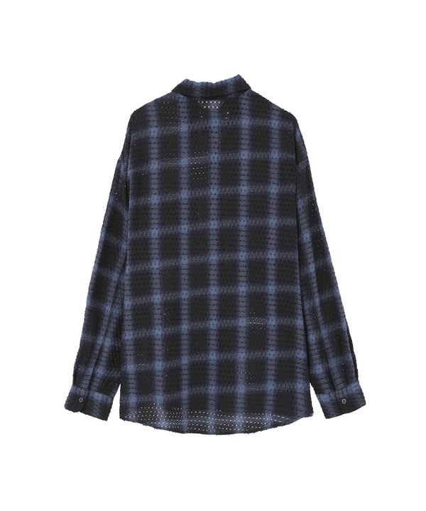 PUNCHING OVERSIZED SHIRT 詳細画像 1