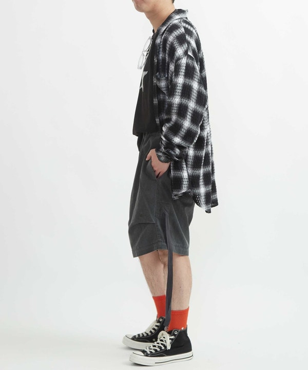 PUNCHING OVERSIZED SHIRT 詳細画像 19