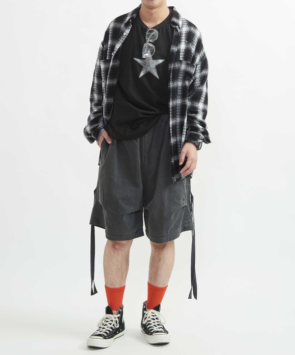 PUNCHING OVERSIZED SHIRT 詳細画像 20