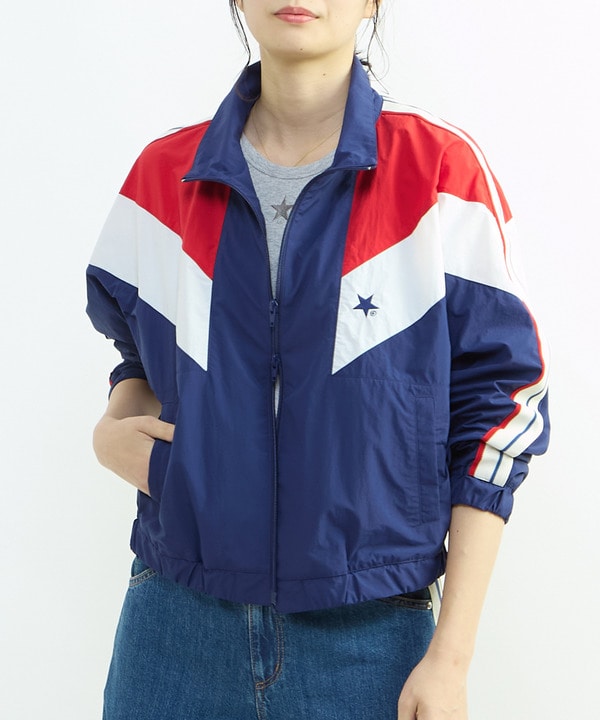SIDE LINE NYLON TRACK BLOUSON 詳細画像 ネイビー 1