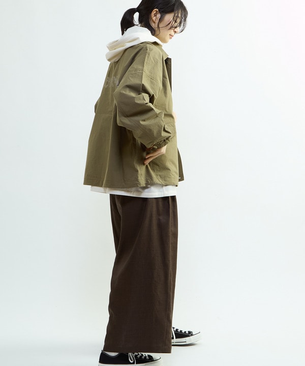 スピンドルロゴプリントブルゾン 詳細画像 10