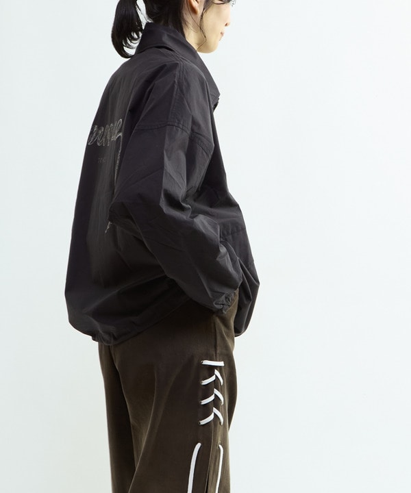 スピンドルロゴプリントブルゾン 詳細画像 13