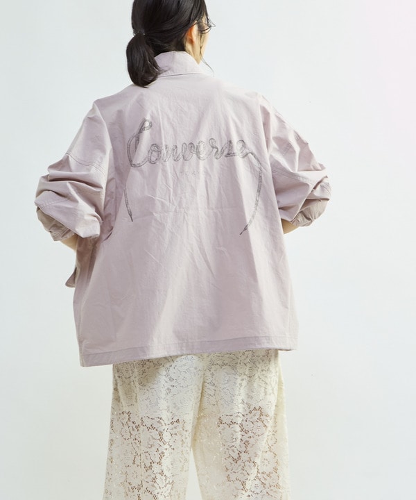 スピンドルロゴプリントブルゾン 詳細画像 3