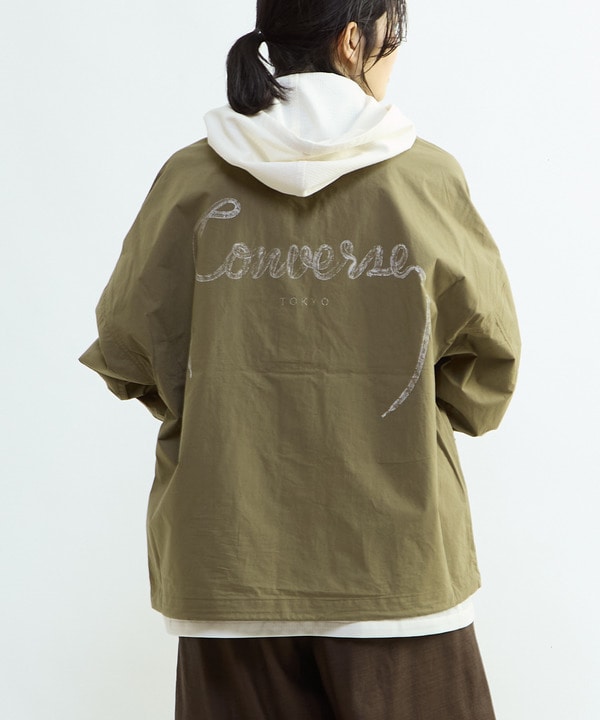 スピンドルロゴプリントブルゾン 詳細画像 6