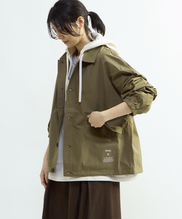 スピンドルロゴプリントブルゾン 詳細画像 8