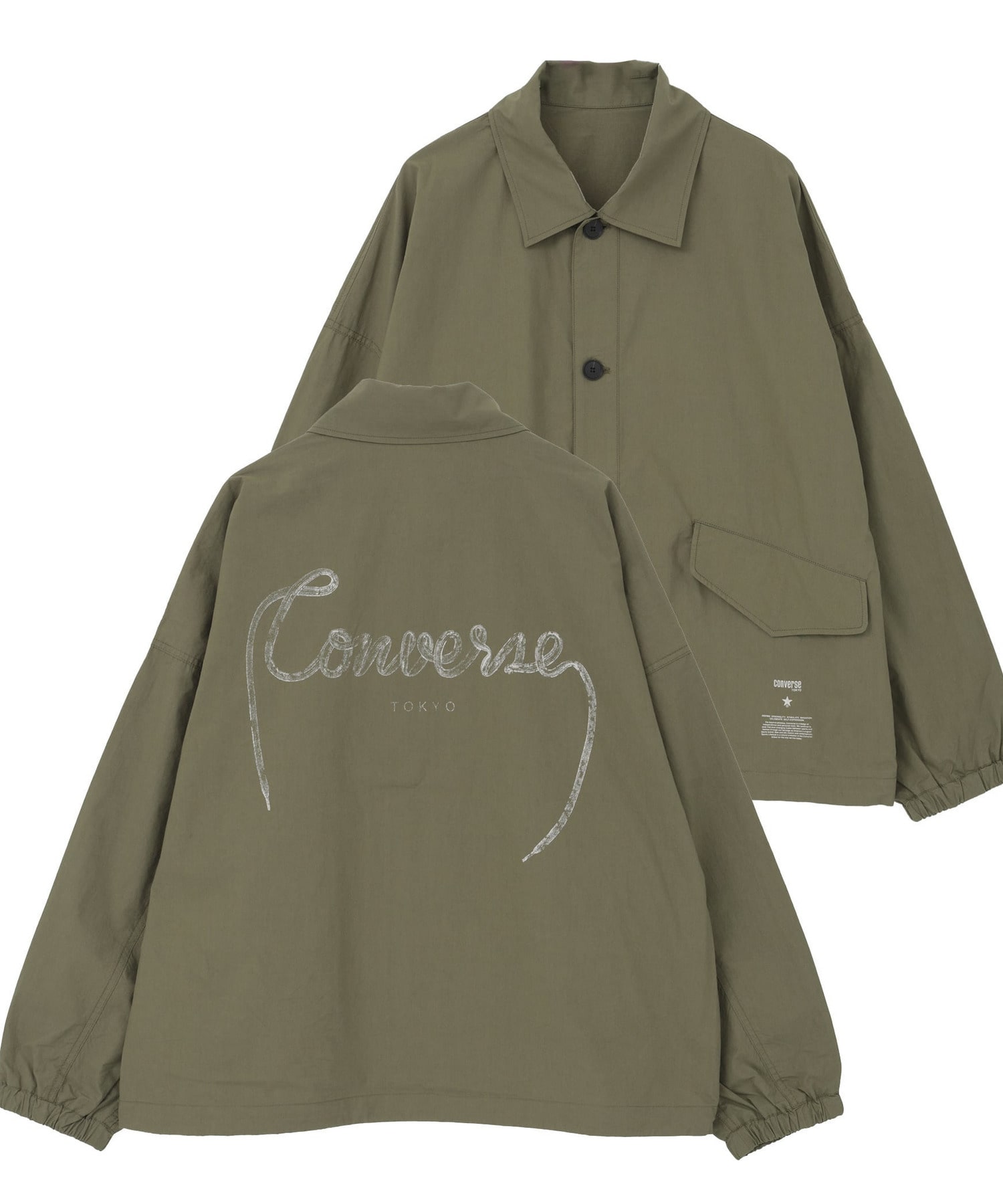 スピンドルロゴプリントブルゾン｜CONVERSE TOKYO (コンバース