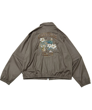 2WAY DETACHABLE EMBROIDERY BLOUSON