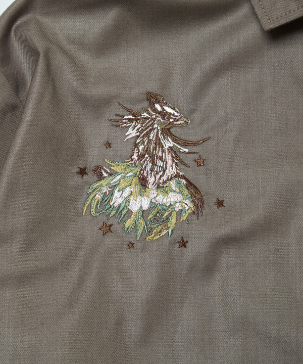 2WAY DETACHABLE EMBROIDERY BLOUSON 詳細画像 8