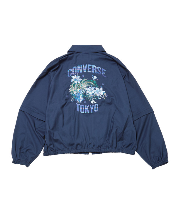 2WAY DETACHABLE EMBROIDERY BLOUSON 詳細画像 ネイビー 1