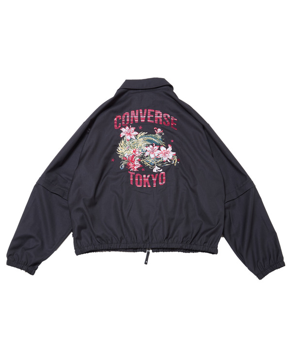 2WAY DETACHABLE EMBROIDERY BLOUSON 詳細画像 ブラック 1
