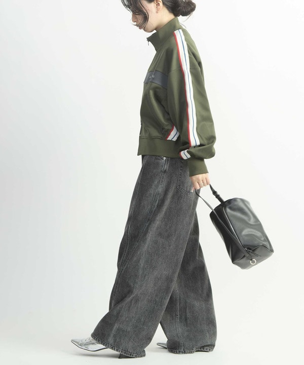 SIDE LINE SHORT TRACK JACKET(WOMEN'S) 詳細画像 12
