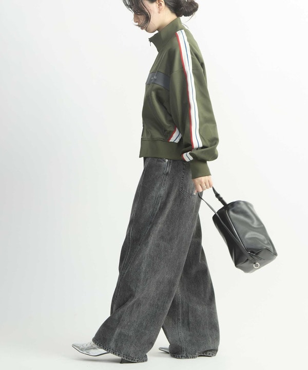 SIDE LINE SHORT TRACK JACKET(WOMEN'S) 詳細画像 16