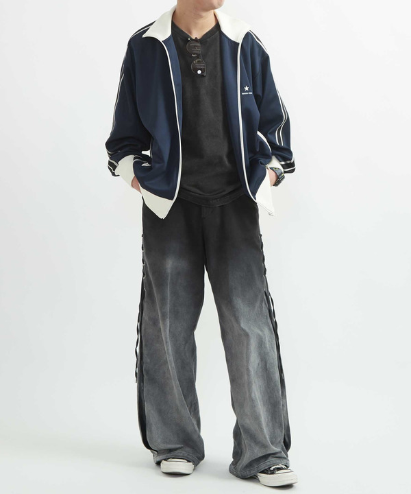 SIDE LINE LOOSE TRACK JACKET(UNISEX) 詳細画像 11
