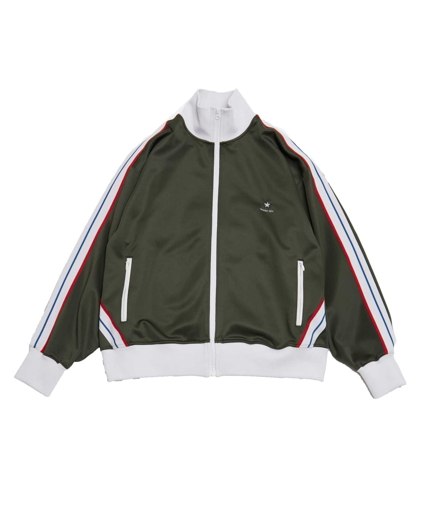 converseサイドラインルーズ トラックジャケット& トラックスカート SIDE LINE LOOSE TRACK JACKET(UNISEX)｜CONVERSE TOKYO (コンバース